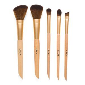 CALA multi 5pc Eco Bamboo Face And Eye Brush Set
